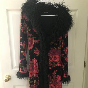 Vintage Betsey Johnson Velour Coat